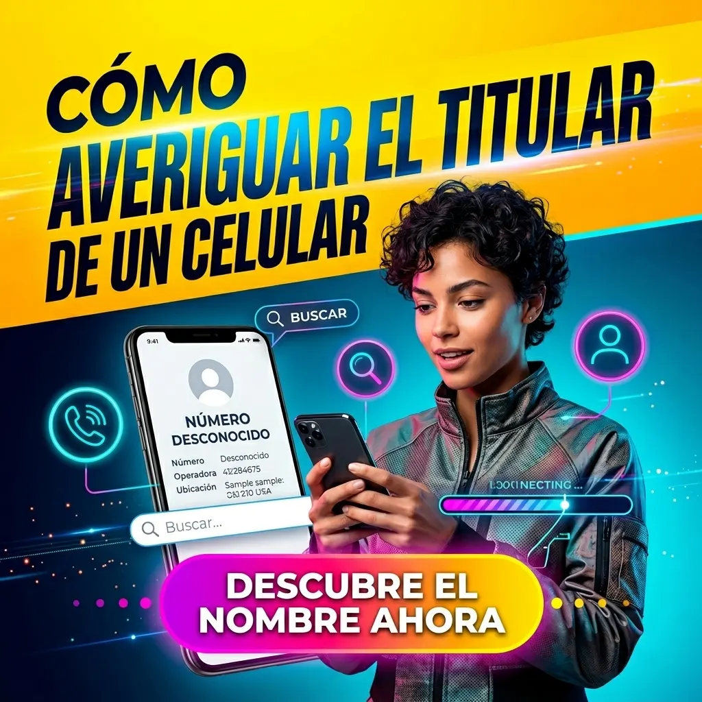 Mano sosteniendo un smartphone con una llamada entrante de número desconocido